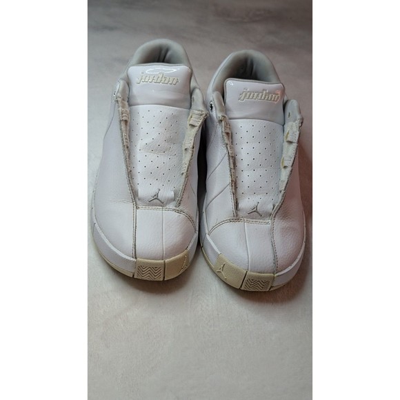 Jordan Team Elite 2 Low White Metallic Silver AO1732-100 Girl's Size (4.5) YOUTH - Picture 3 of 16